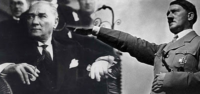 İşte Hitlerin Bağrına Bastığı Atatürk Büstü!