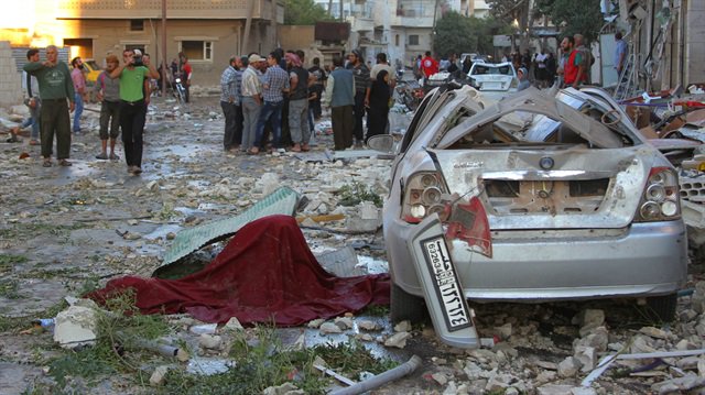 Esad Müslüman Halkı Katletmeye Devam Ediyor! İdlibe Vakum Bombalı Saldırı: 20 Ölü!